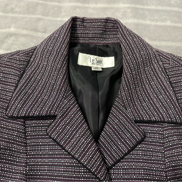 Le Suit Petite Women’s 4 Button Blazer size 12P - Picture 2 of 10